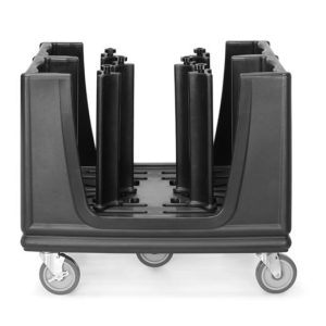 Hendi - Wózek do transportu talerzy, AmerBox, czarny, 985x760x(H)900mm Wariant podstawowy