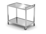 Hendi - Wózek kelnerski 2-półkowy – spawany, HENDI, Profi Line, 800x500x(H)950mm Wariant podstawowy