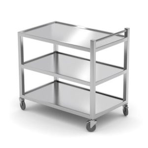 Hendi - Wózek kelnerski 3-półkowy - skręcany, HENDI, 900x500x(H)850mm Wariant podstawowy