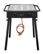 Hendi - Xantos Black Grill gazowy, HENDI, czarny, 9,5kW, 770x710x(H)870mm Wariant podstawowy