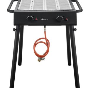 Hendi - Xantos Black Grill gazowy, HENDI, czarny, 9,5kW, 770x710x(H)870mm Wariant podstawowy