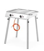 Hendi - Xantos Grill gazowy, HENDI, 9,5kW, 770x710x(H)870mm Wariant podstawowy