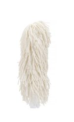 Hendi - Zestaw szczotek do polerki do szkła – 2 szt., HENDI, Duży, biały, 235x55mm Wariant podstawowy