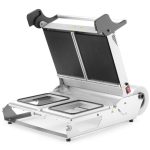 Hendi - Zgrzewarka do tacek DUAL, HENDI, 230V/1400W, 653x487x(H)190mm Wariant podstawowy