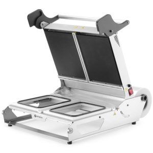 Hendi - Zgrzewarka do tacek DUAL, HENDI, 230V/1400W, 653x487x(H)190mm Wariant podstawowy