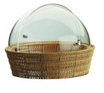 Tomgast - Kosz okrągły z pokrywą Roll-top śr.44 cm