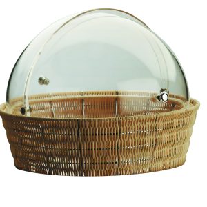 Tomgast - Kosz okrągły z pokrywą Roll-top śr.44 cm