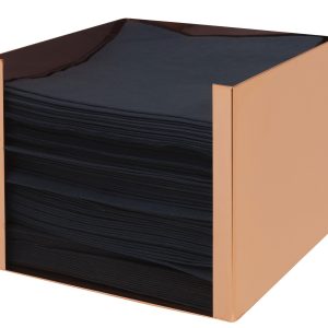 Tomgast - Pojemnik na serwetki miedziany 13 x 13 cm wys.10cm