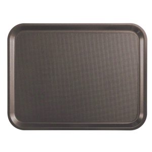 Tomgast - Taca antypoślizgowa Treadlite 36x46 cm brązowa