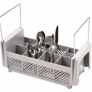 Tomgast - Kosz do mycia sztućców 18,4 cm, z uchwytami