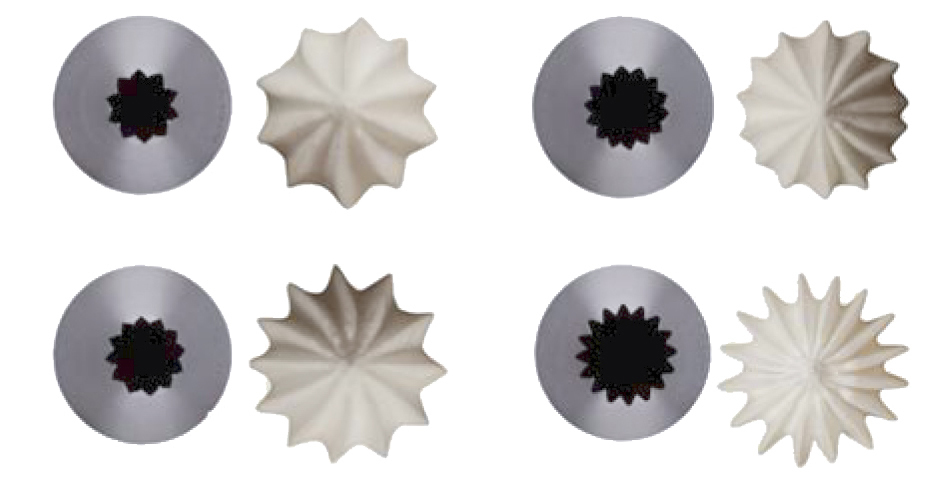 Tomgast - Końcówka gwiazda francuska 16 mm