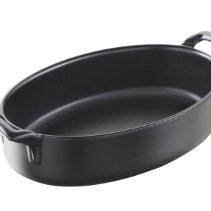 Tomgast - BELLE CUISINE NOIR naczynie owalne głębokie