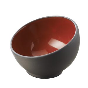 Tomgast - Solid miseczka asymetryncza 40 ml,  czerwona