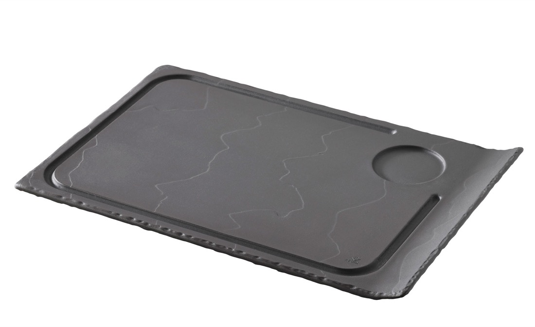 Tomgast - BASALT Talerz do steków z wygiętą krawędzią