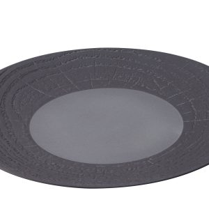 Tomgast - Arborescence talerz plaski 28 cm czarny