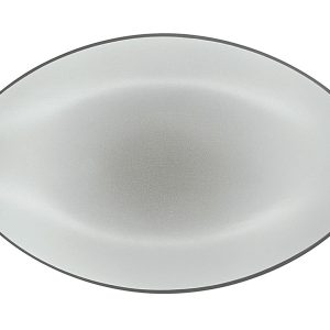 Tomgast - EQUINOXE Talerz owalny 35x22,3 cm, szary