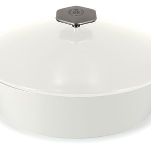 Tomgast - REVOLUTION 2 Garnek z białą pokrywką, 3,6 l