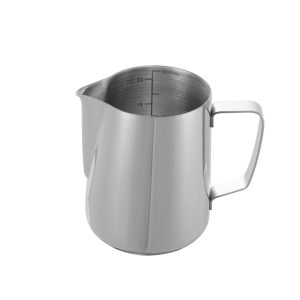 Tomgast - Dzbanek STALOWY do mleka 0,6 l z miarką