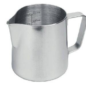 Tomgast - Dzbanek STALOWY do mleka 0,9 l z miarką