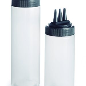 Tomgast - Butelka z 3 nalewakami h. 26 cm