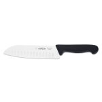 Tomgast - Nóż Santoku 18 cm, czarny