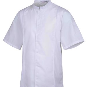 Tomgast - Siaka, bluza biała, krótki rękaw, rozm. XS