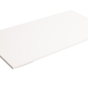 Tomgast - Taca 1/2 z melaminy h.2 cm biała