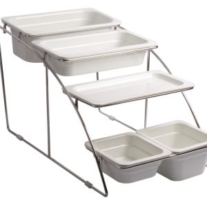 Tomgast - System bufetowy 1/3 dla melaminy Verlo stal