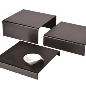 Tomgast - Stand akrylowy czarny h.8 cm czarny