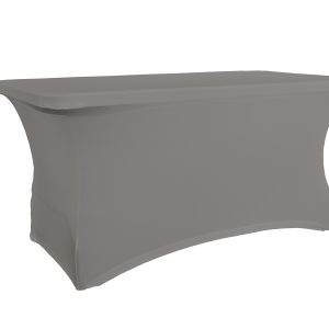 Tomgast - Pokrowiec na stół prostokątny dł. 152,4 cm szary