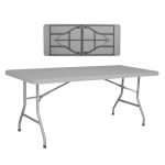 Tomgast - Stół cateringowy prostokątny dł. 152,4 cm